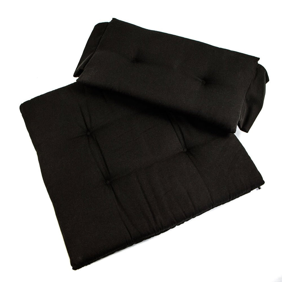 Whitecap Seat Cushion Set f/Director's Chair - Black - Get Tight Gear