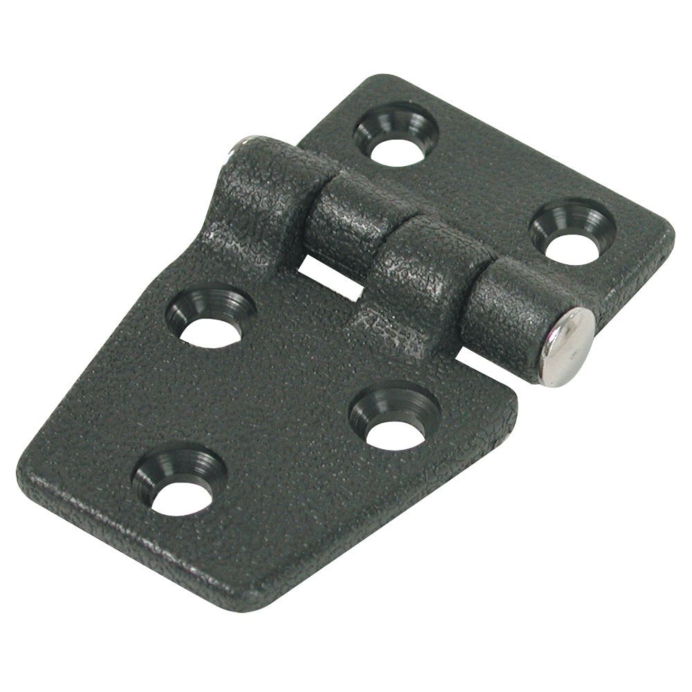 Whitecap Shortside Door Hinge - Black Nylon - 1 - 3/8" x 2 - 1/4" - Get Tight Gear