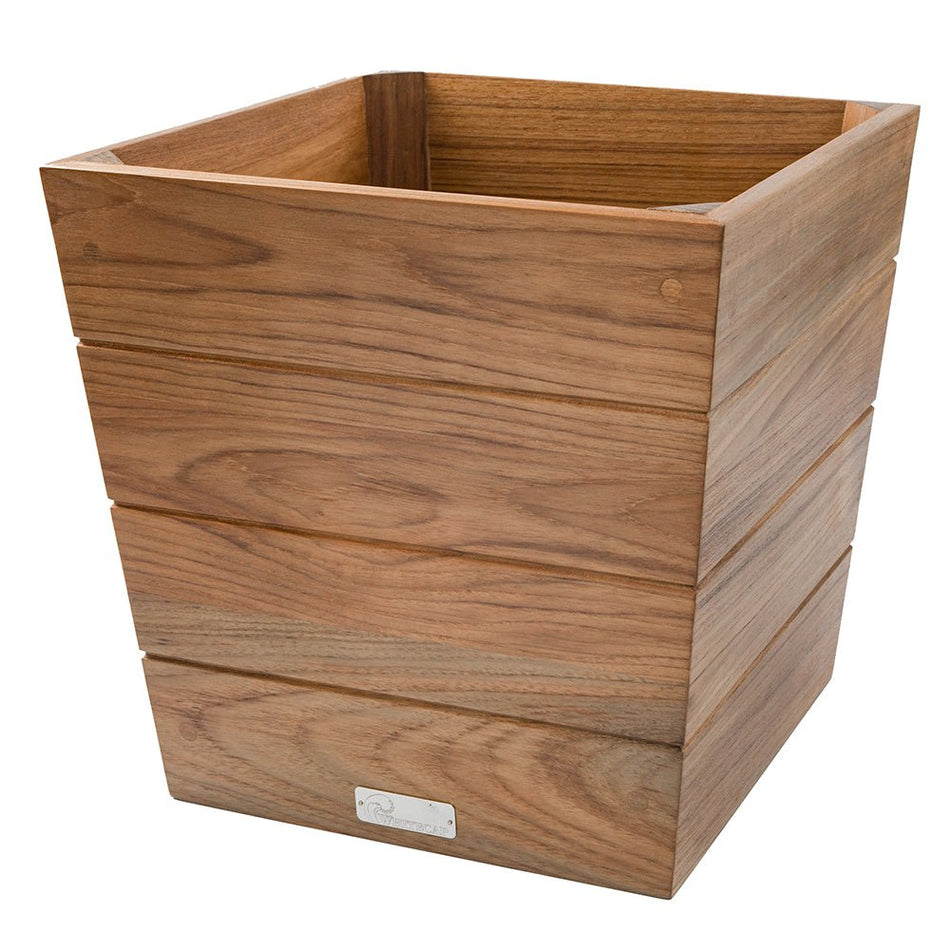 Whitecap Small Planter Box - Teak - Get Tight Gear