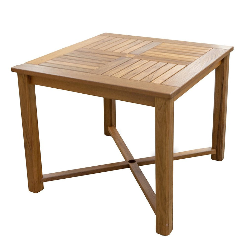 Whitecap Square Dining Table - Teak - Get Tight Gear