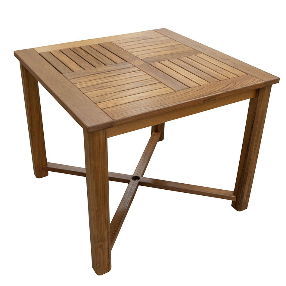 Whitecap Square Dining Table - Teak - Get Tight Gear