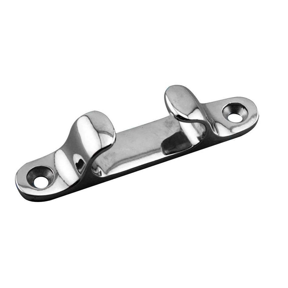 Whitecap Straight Chock 5" Stainless Steel - Get Tight Gear
