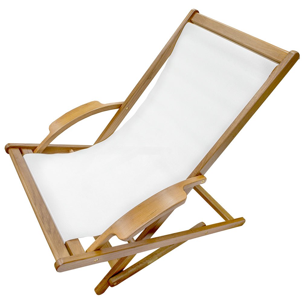 Whitecap Sun Chair - Teak - Get Tight Gear