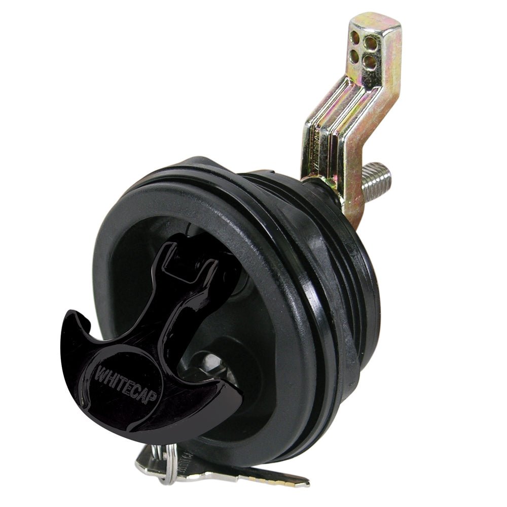 Whitecap T - Handle Latch - Nylon Black/Black - Locking - Get Tight Gear