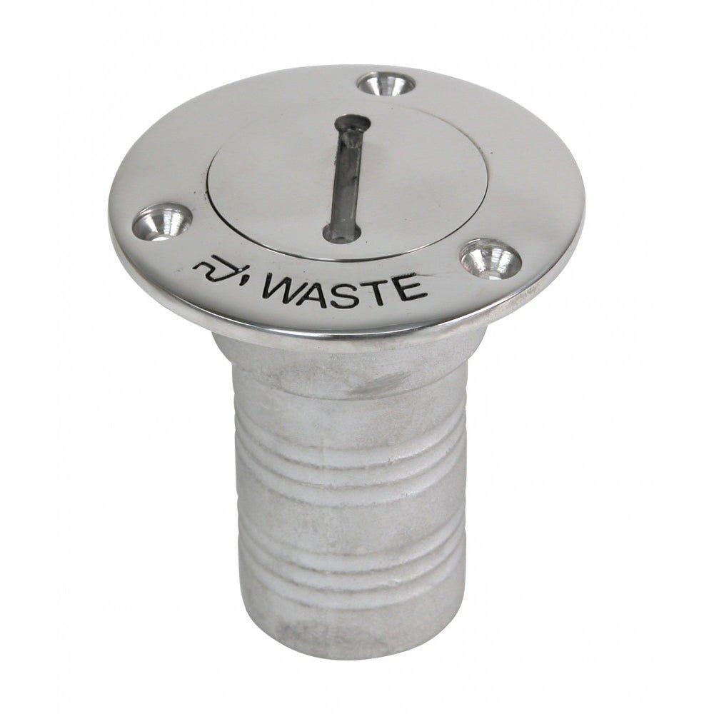 Whitecap Tapered Hose Deck Fill - 1 - 1/2" - Waste - Get Tight Gear
