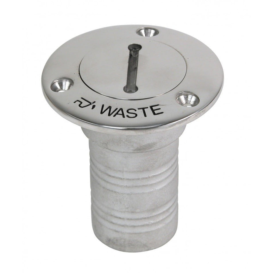 Whitecap Tapered Hose Deck Fill - 1 - 1/2" - Waste - Get Tight Gear