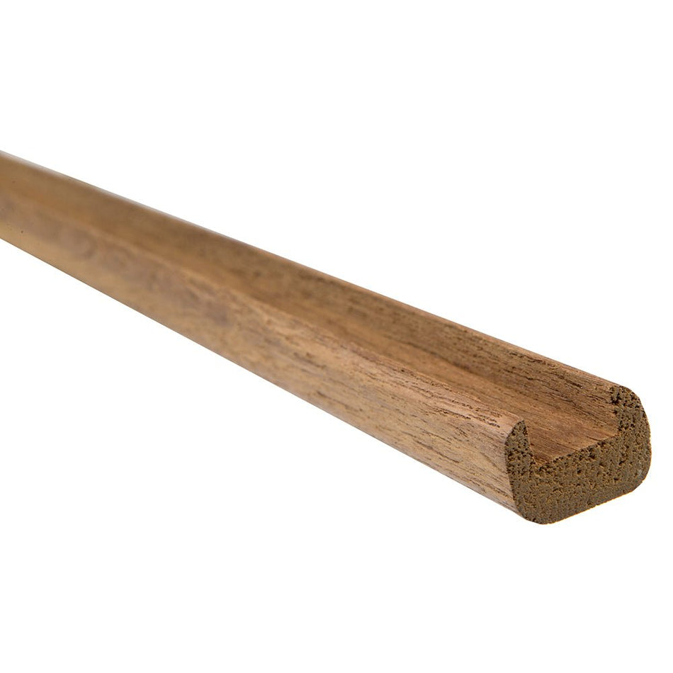 Whitecap Teak 1/2" Track Bulkhead Molding - Get Tight Gear