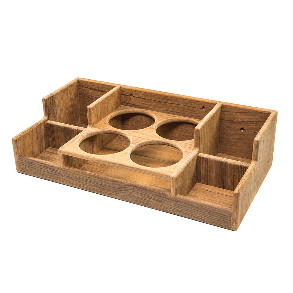 Whitecap Teak Bar Rack - Get Tight Gear