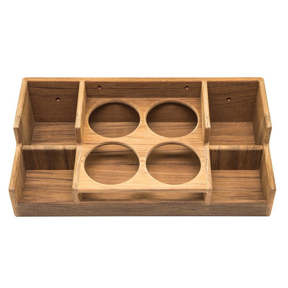 Whitecap Teak Bar Rack - Get Tight Gear