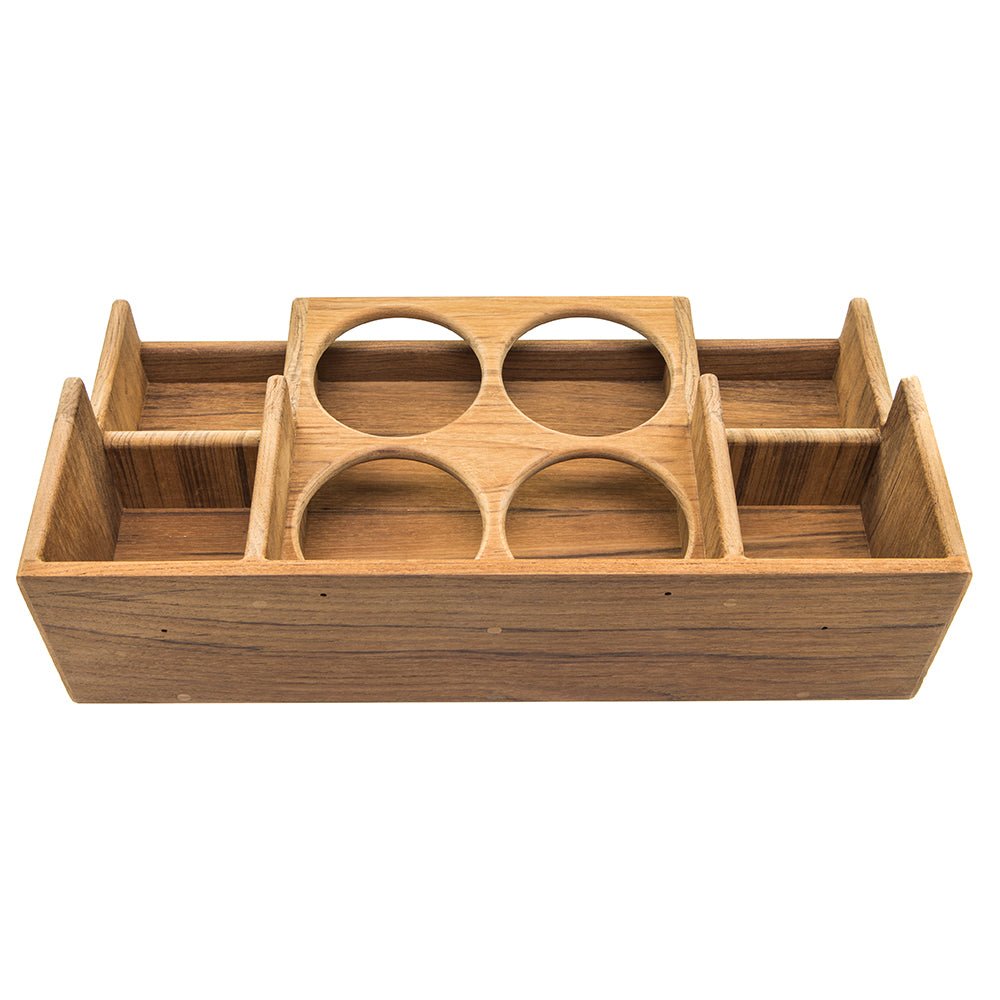 Whitecap Teak Bar Rack - Get Tight Gear