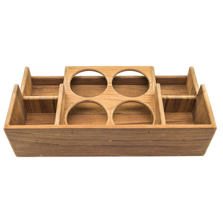Whitecap Teak Bar Rack - Get Tight Gear