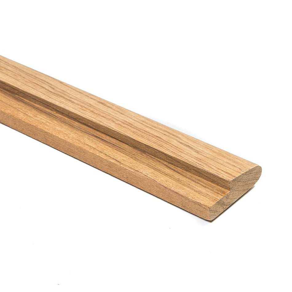 Whitecap Teak Bunk Rail Molding - 5' - Get Tight Gear
