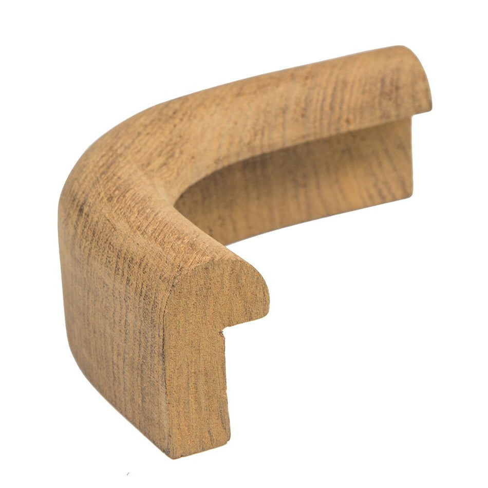 Whitecap Teak Edge Molding Outside Corner - Get Tight Gear