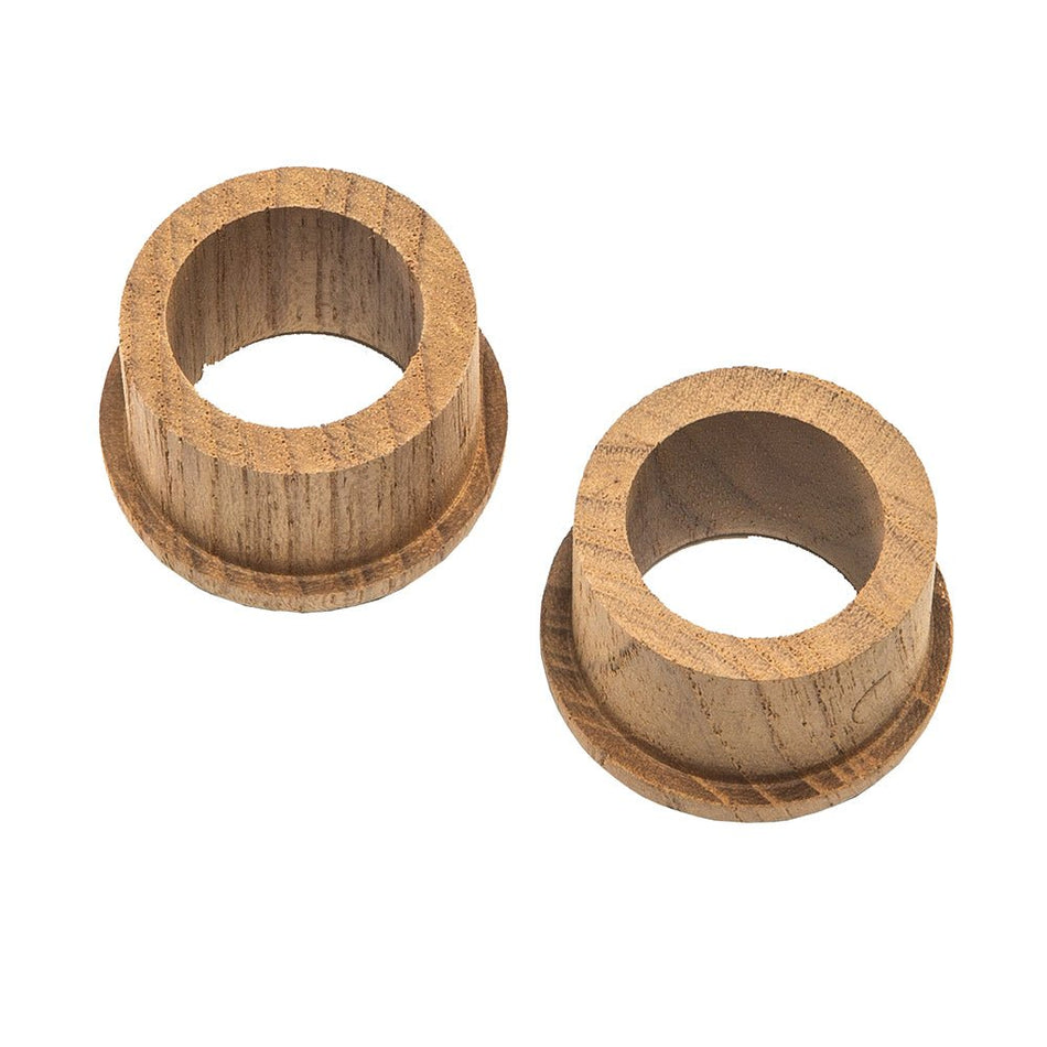 Whitecap Teak Finger Pull - 5/8" Barrel Length - 2 Pack - Get Tight Gear