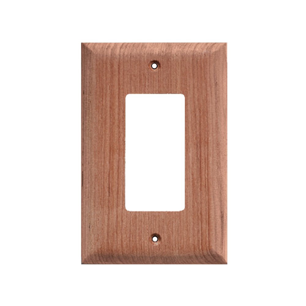 Whitecap Teak Ground Fault Outlet Cover/Receptacle Plate - Get Tight Gear