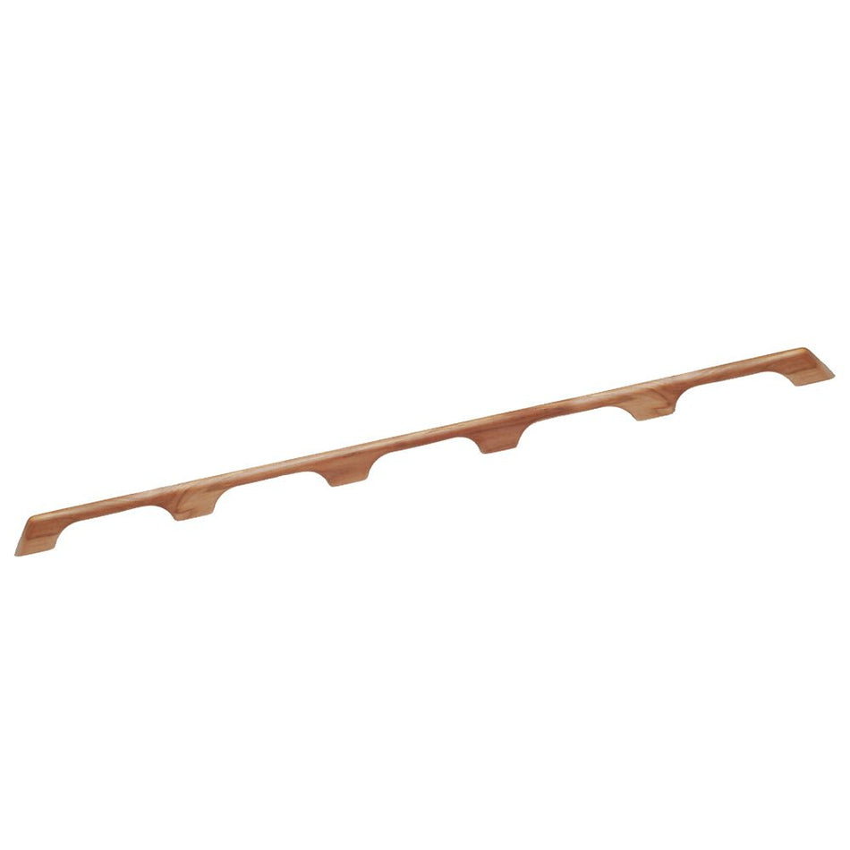 Whitecap Teak Handrail - 5 Loops - 53"L - Get Tight Gear