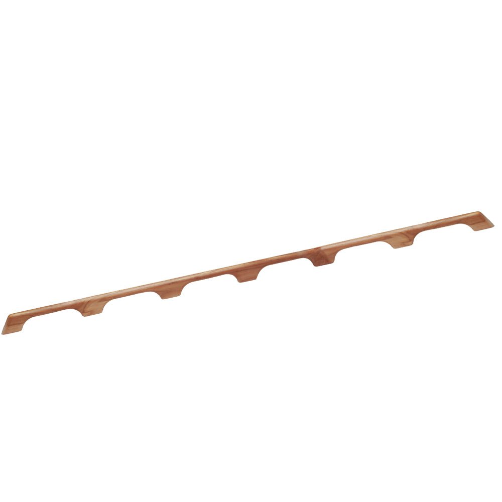 Whitecap Teak Handrail - 6 Loops - 63"L - Get Tight Gear