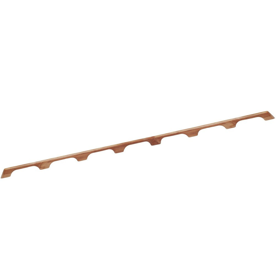 Whitecap Teak Handrail - 7 Loops - 73"L - Get Tight Gear