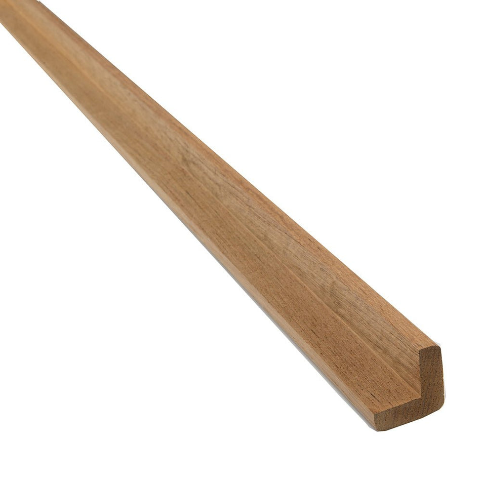 Whitecap Teak "L" Molding Large - 5' - Get Tight Gear
