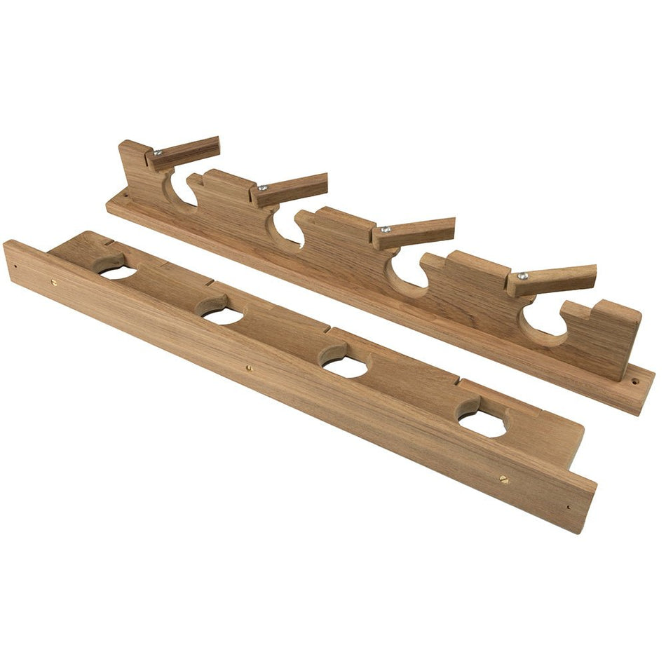 Whitecap Teak Lock - In Four - Rod Storage Rack - Get Tight Gear