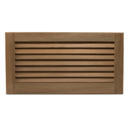 Whitecap Teak Louvered Insert - 9 - 3/8" x 18" x 3/4" - Get Tight Gear