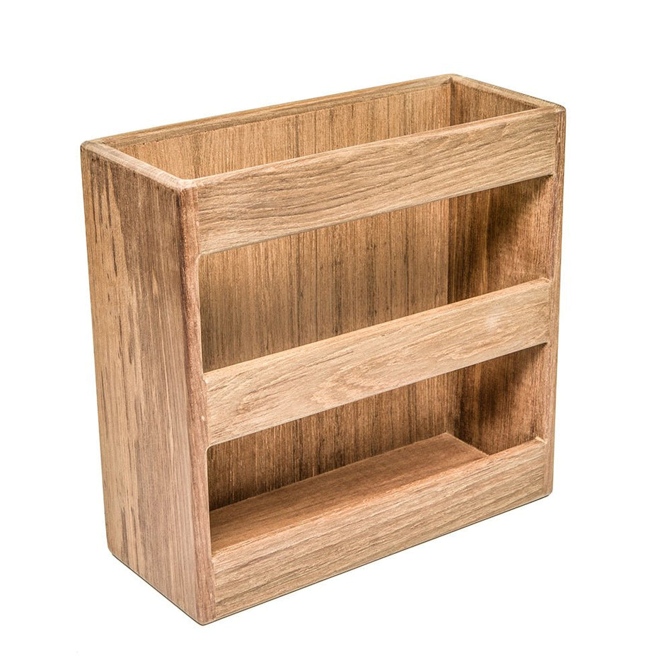 Whitecap Teak Magazine/Utility Rack - Get Tight Gear