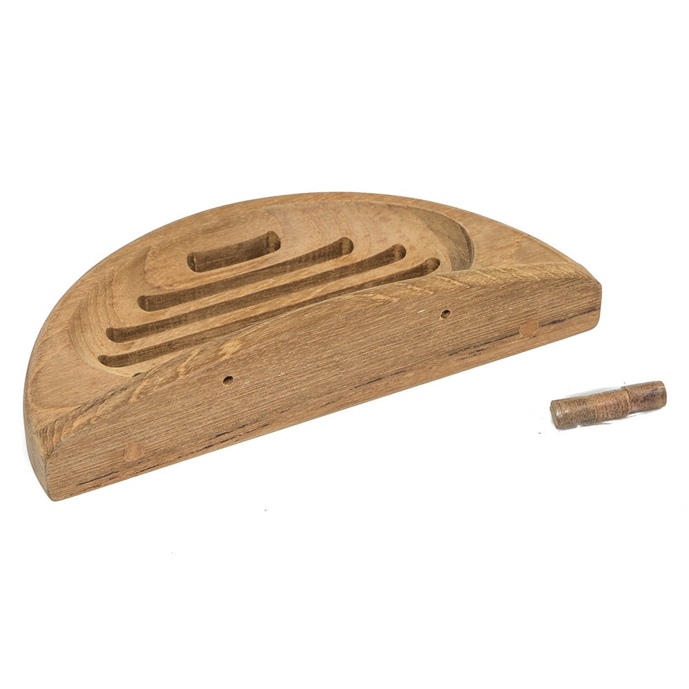 Whitecap Teak Oval Soap Dish - Get Tight Gear
