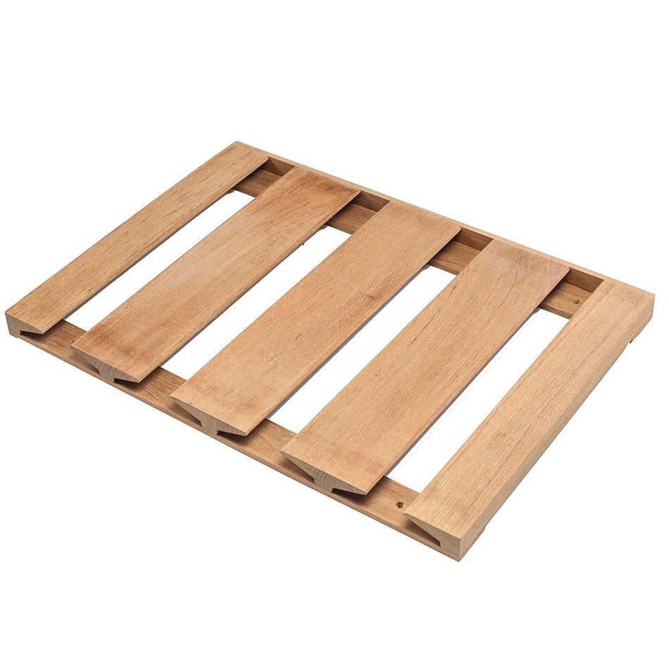 Whitecap Teak Overhead Wineglass Rack - Get Tight Gear