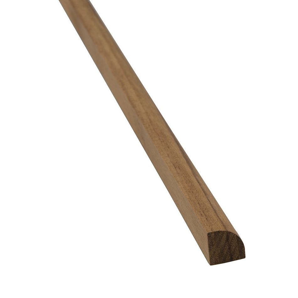 Whitecap Teak Quarter Round Molding Large - 5' - Get Tight Gear