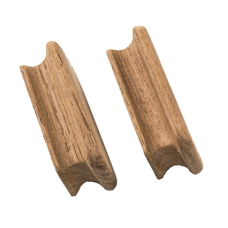 Whitecap Teak Rectangular Drawer Knob - 2 - 3/4"L - 2 Pack - Get Tight Gear