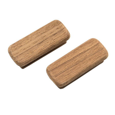 Whitecap Teak Rectangular Drawer Knob - 2 - 3/4"L - 2 Pack - Get Tight Gear
