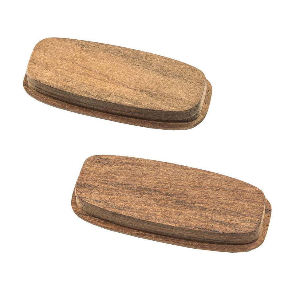 Whitecap Teak Rectangular Drawer Pull - 3 - 1/4"L - 2 Pack - Get Tight Gear