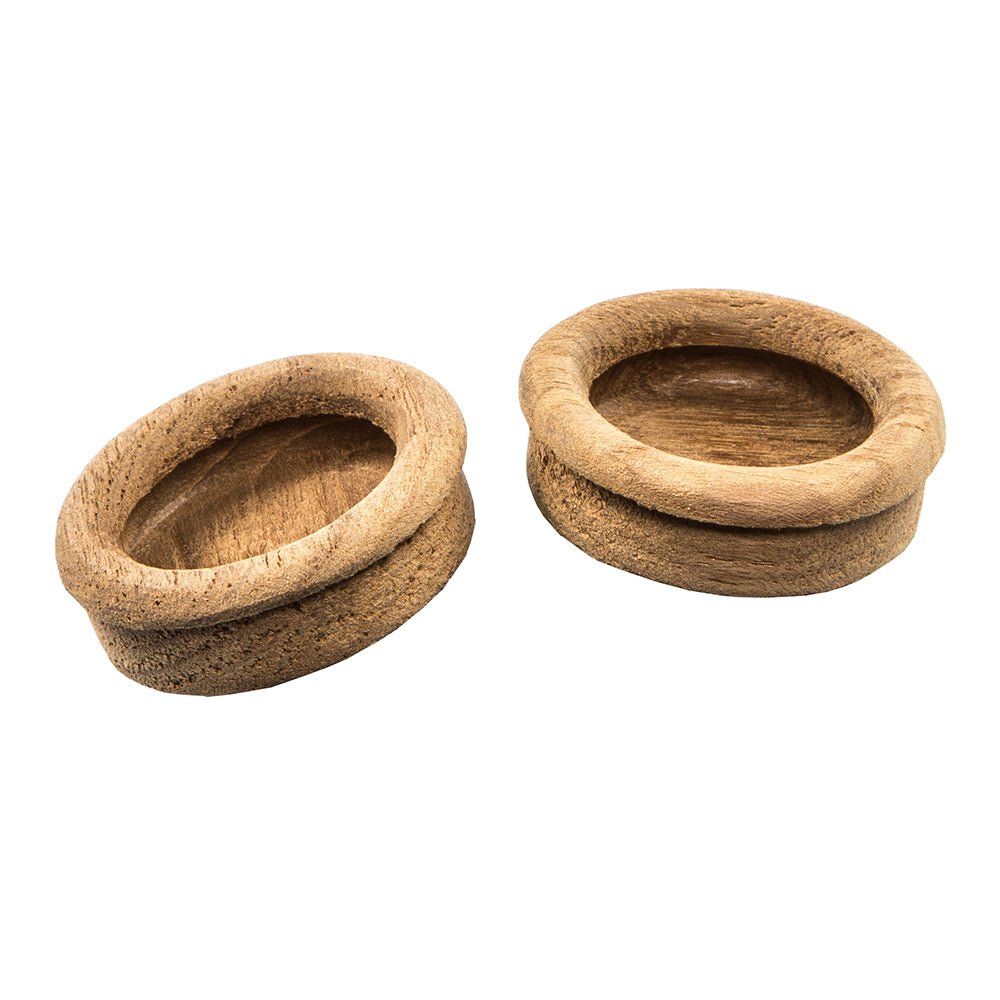 Whitecap Teak Round Drawer Pull - 1 - 3/8" Round - 2 Pack - Get Tight Gear