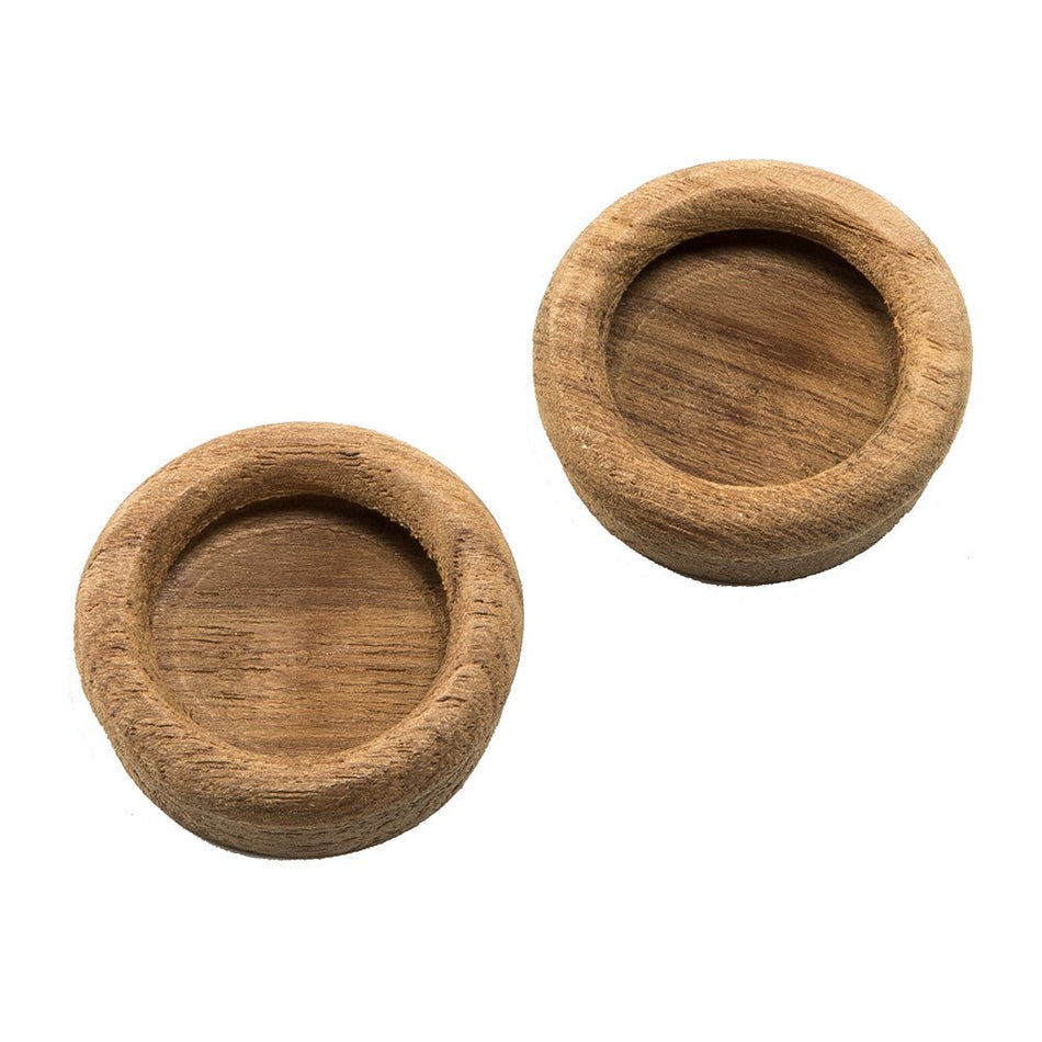 Whitecap Teak Round Drawer Pull - 1 - 3/8" Round - 2 Pack - Get Tight Gear