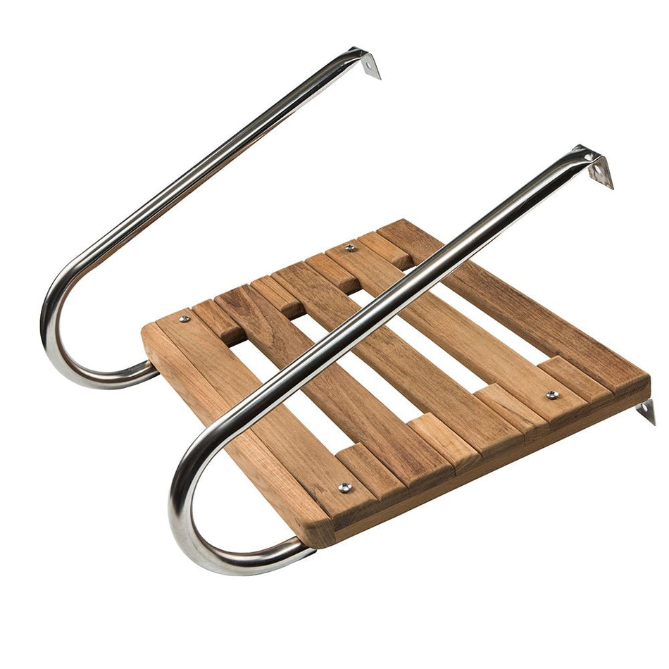 Whitecap Teak Swim Platform f/Inboard/Outboard Motors - Get Tight Gear