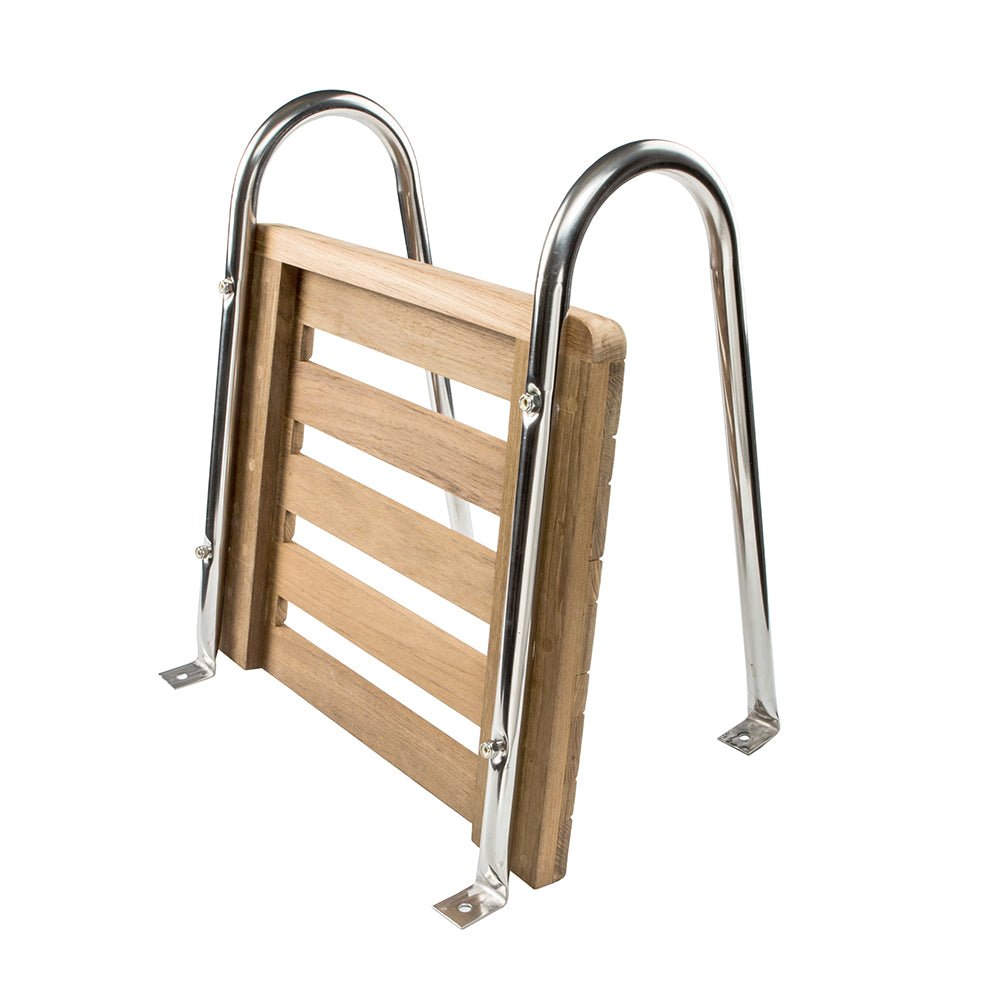 Whitecap Teak Swim Platform f/Inboard/Outboard Motors - Get Tight Gear