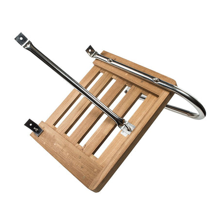 Whitecap Teak Swim Platform f/Outboard Motors - Get Tight Gear