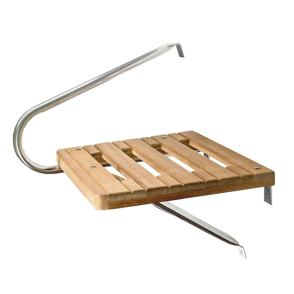 Whitecap Teak Swim Platform f/Outboard Motors - Get Tight Gear