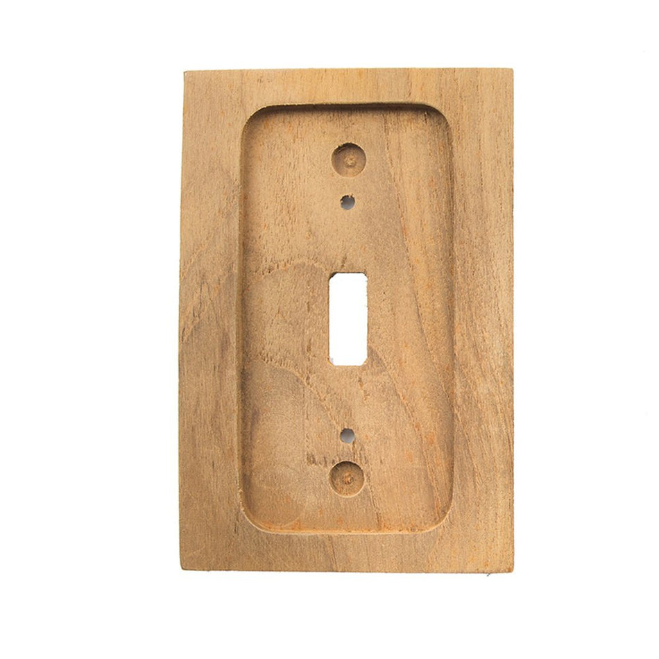Whitecap Teak Switch Cover/Switch Plate - Get Tight Gear
