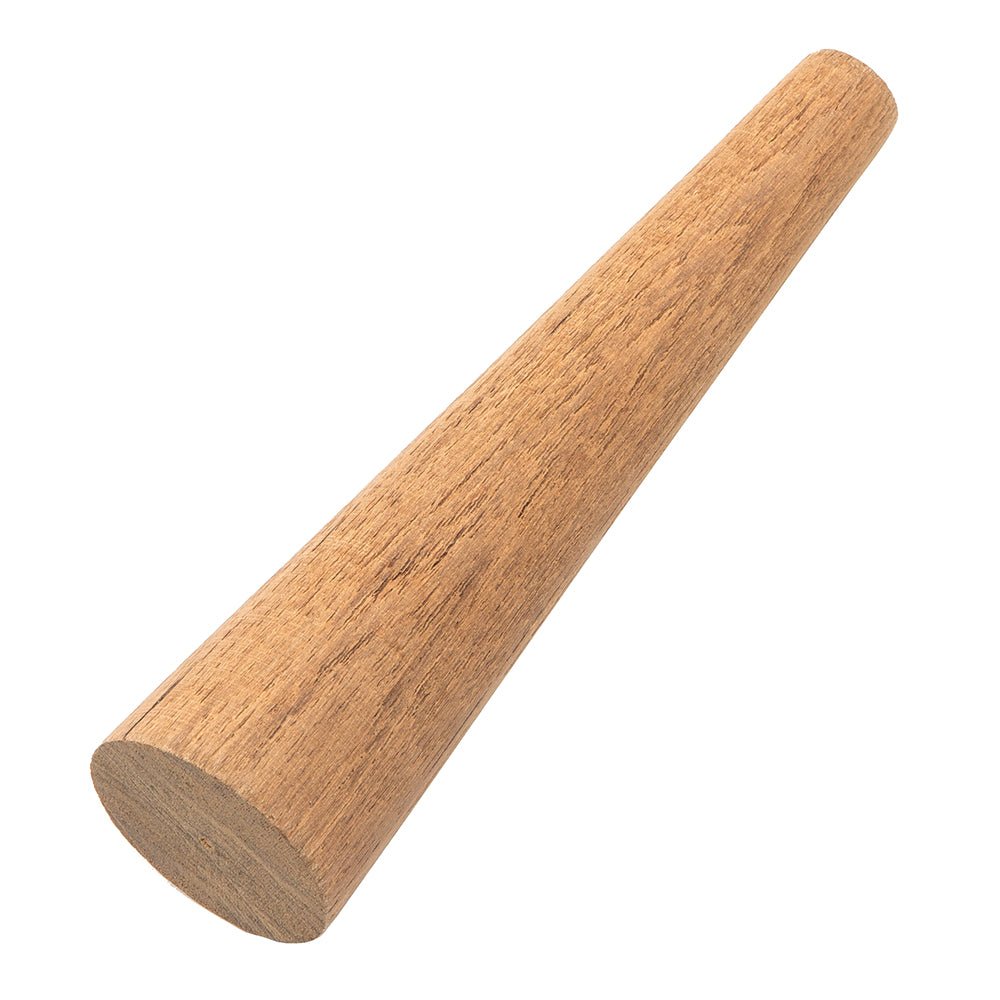 Whitecap Teak Thru - Hull Plug - 6" - Get Tight Gear