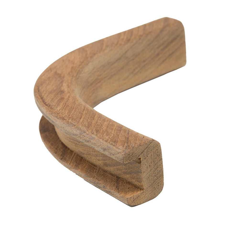 Whitecap Teak Track Inside Corner Molding - 1/2" - Get Tight Gear