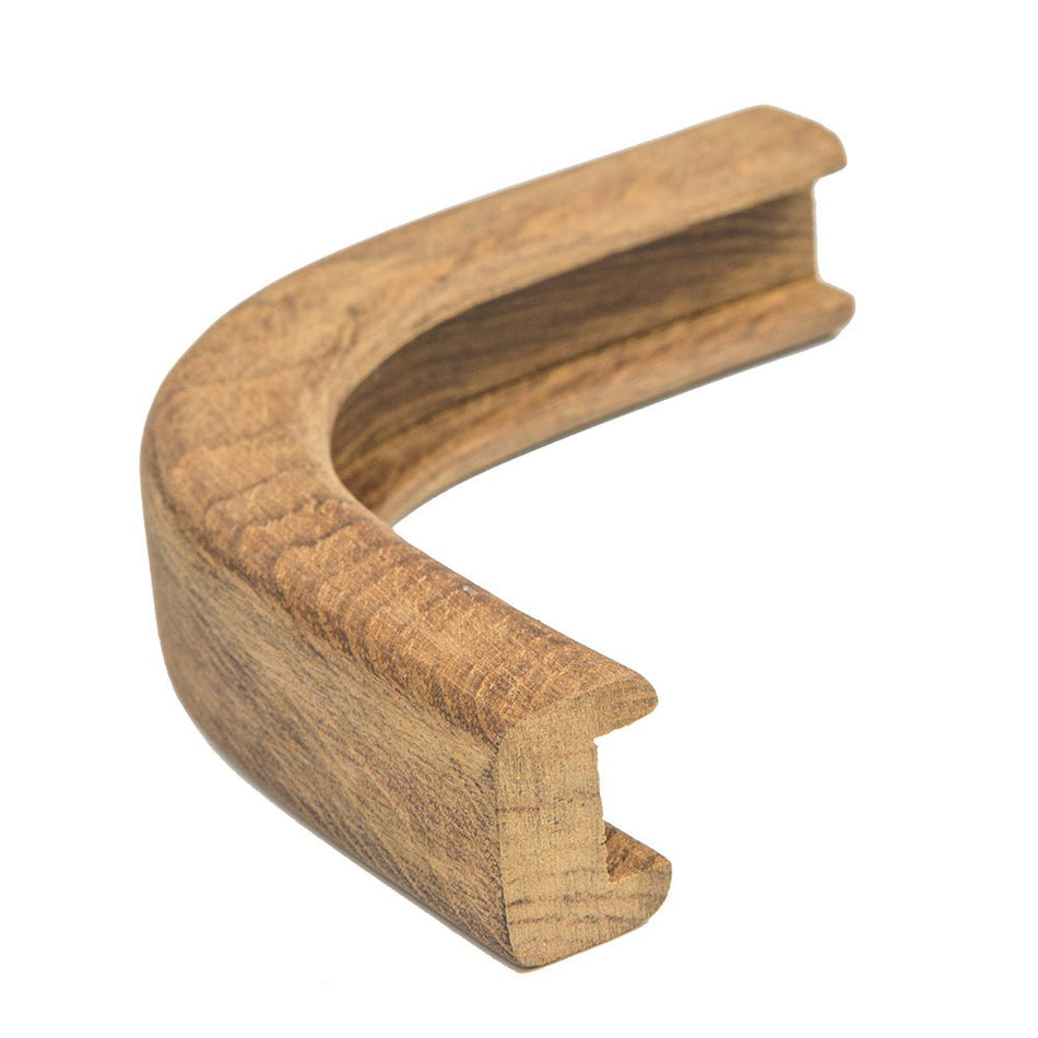 Whitecap Teak Track Outside Corner Molding - 1/2" - Get Tight Gear