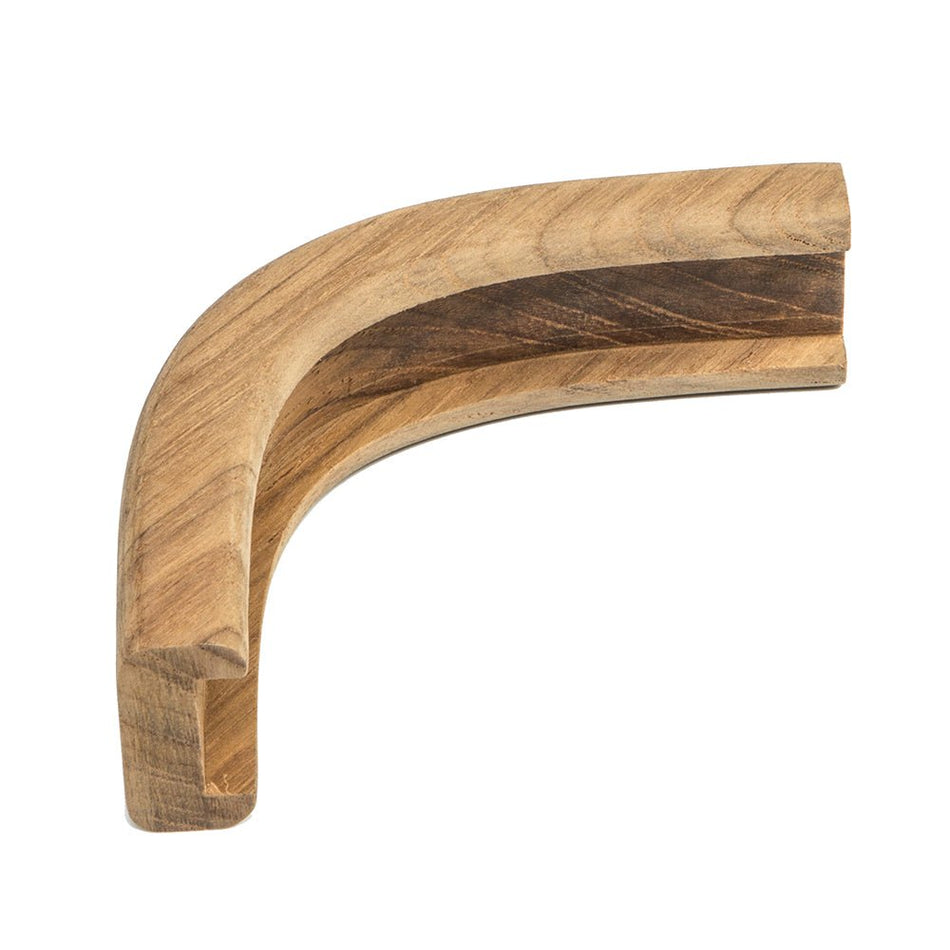 Whitecap Teak Track Outside Corner Molding - 3/4" - Get Tight Gear