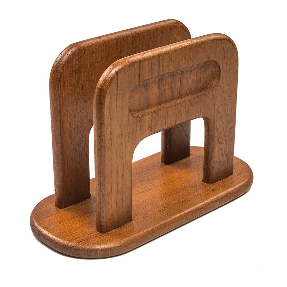 Whitecap Teak Traditional Napkin Holder - Get Tight Gear