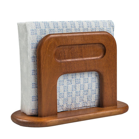 Whitecap Teak Traditional Napkin Holder - Get Tight Gear