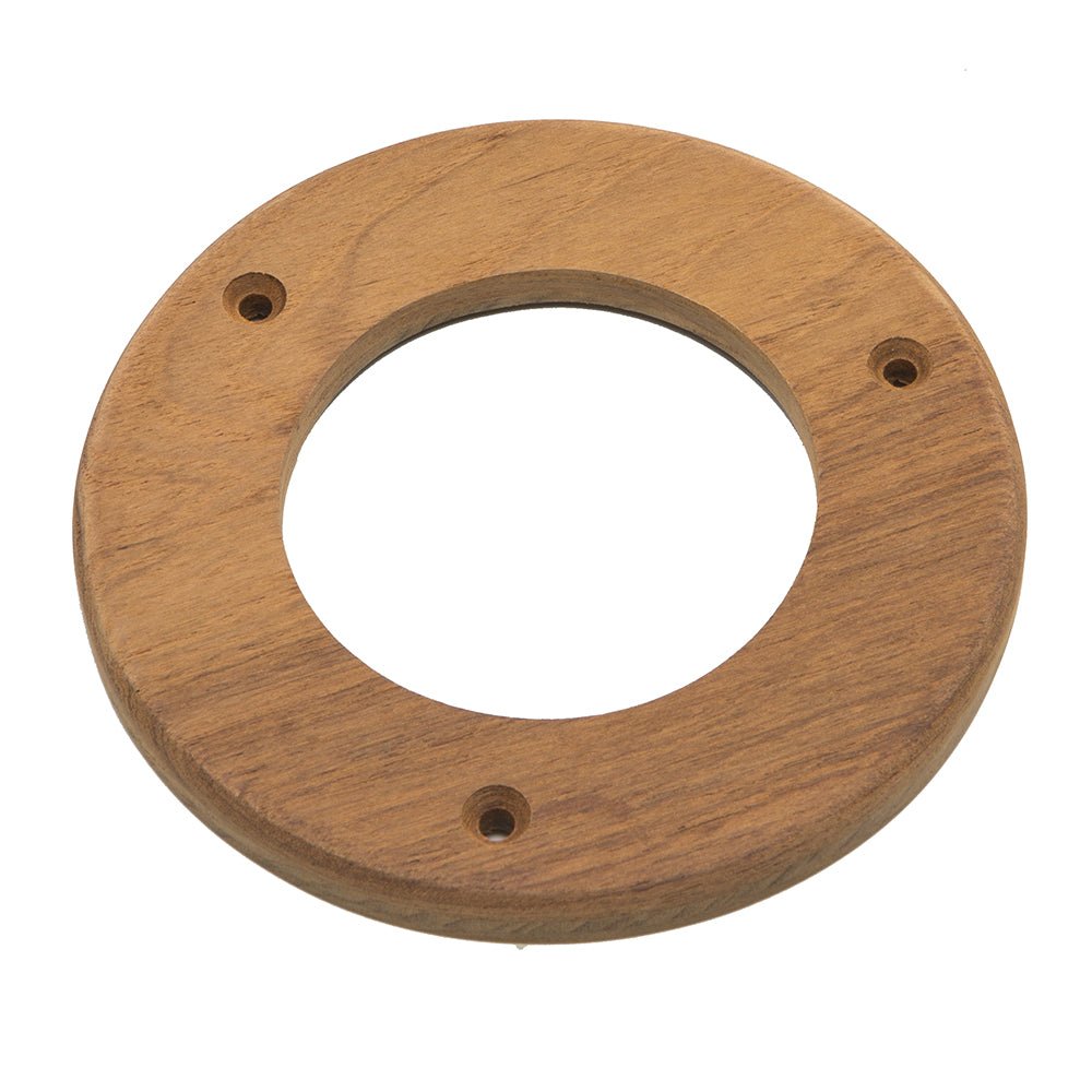 Whitecap Teak Trim Ring - 3" Inner Diameter Opening - Get Tight Gear