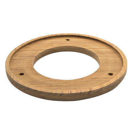 Whitecap Teak Trim Ring - 3" Inner Diameter Opening - Get Tight Gear