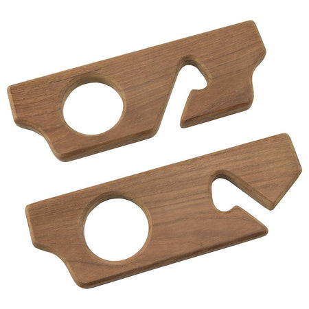Whitecap Teak Two - Rod Storage Rack - Pair - Get Tight Gear
