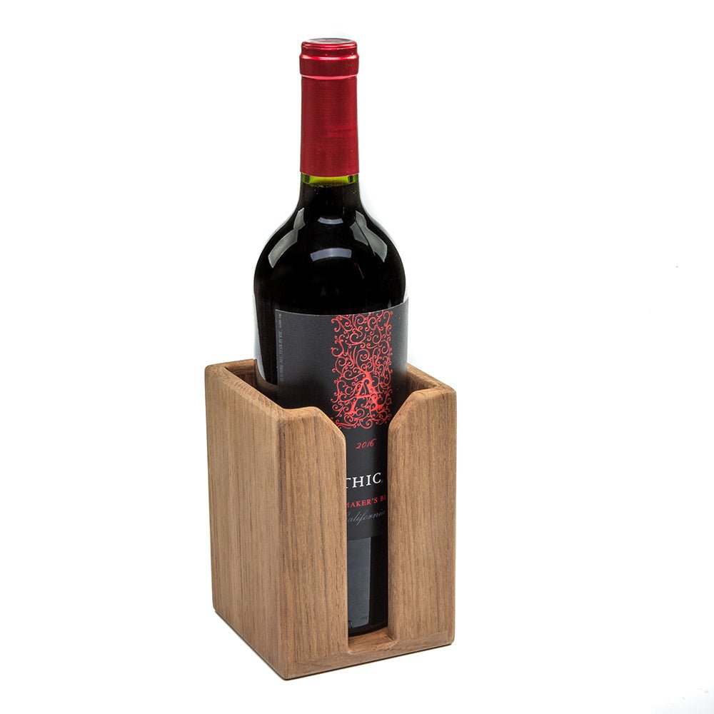 Whitecap Teak Wine Bottle Rack - Get Tight Gear