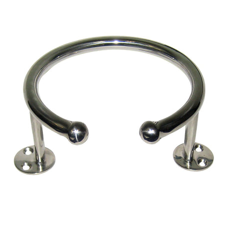 Whitecap Top Mount Ring SS Cup Holder - 1 - Drink - Base Mount - Get Tight Gear